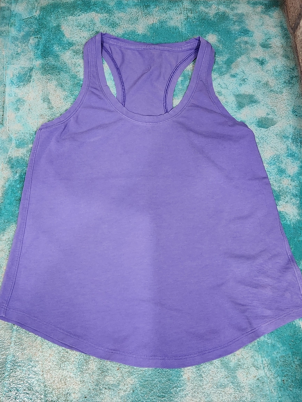 lululemon athletica Purple Love Racerback Tank, Size 4.